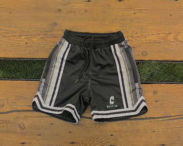 【COYSEIO】 038 ETHNIC SHORTS DARK GREY Coyseio 038 Ethnic Shorts - Dark Grey | International Store