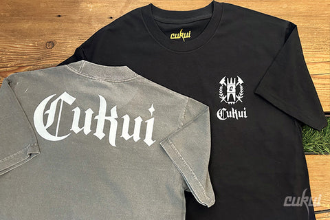 Straight Out Of Cukui Heavyweight Tee - Shadow