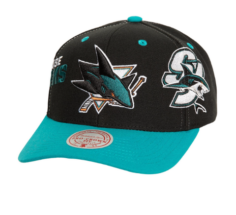 NHL Shark Overbite Pro Hat - Black