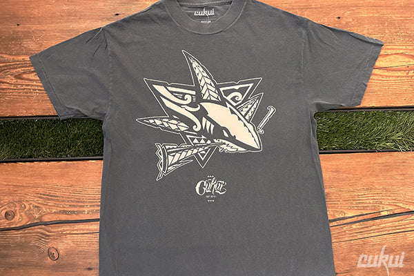 Native Shark Tee - Taupe