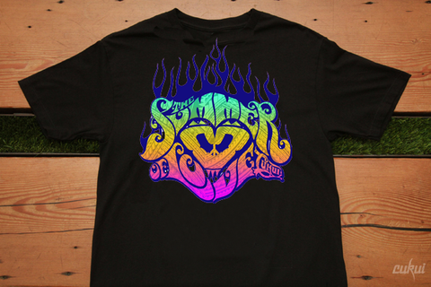 Summer Of Love Tee - Black