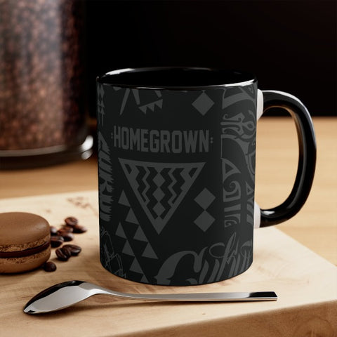 Cukui Accent Coffee Mug, 11oz - Black