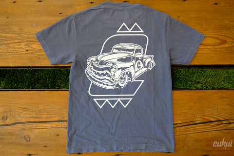 51 Chomp Tee - Faded Blue