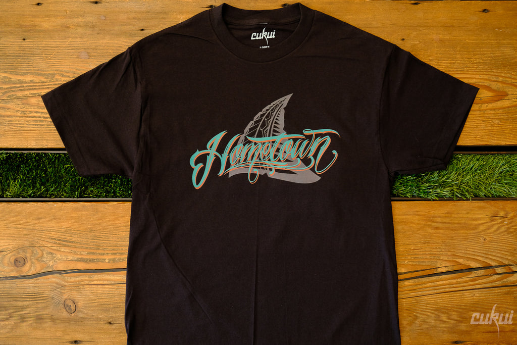 Hometown Fin Tee - Black