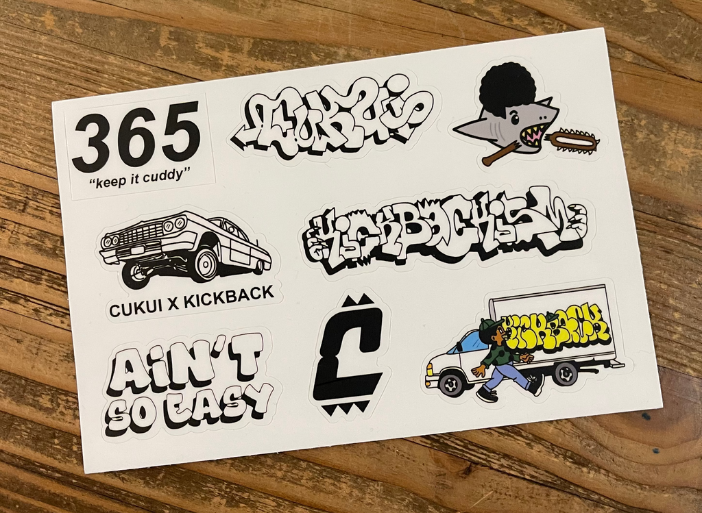 Dion X Cukui Stickers
