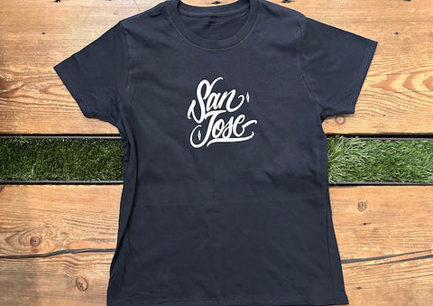 Women's SJ Brush Tee - Black