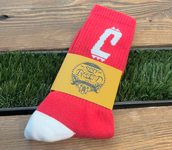 C Logo Socks - Red