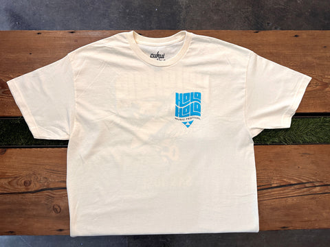 Cukui Holo Shark Tee - Creme