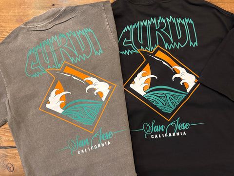 Shark Fin 2025 Garment Dyed Heavyweight Tee - Cement