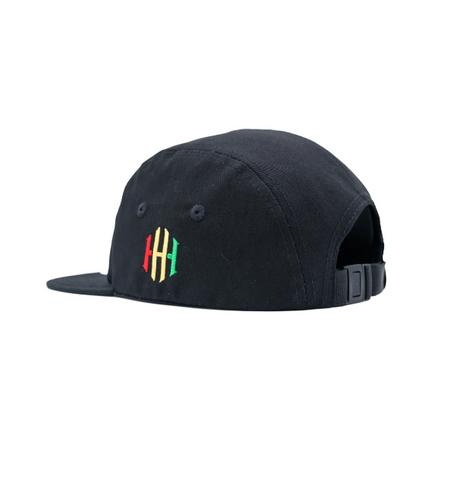 Hot Headz LOVE and REGGAE Camper Hat - Black