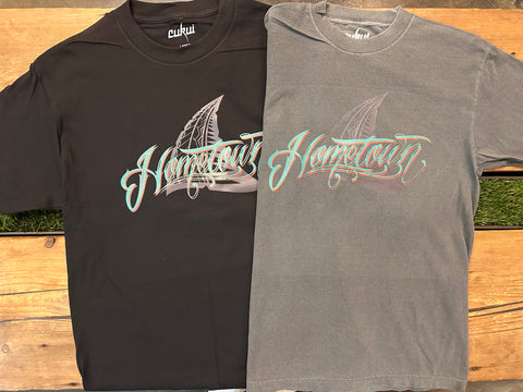 Hometown Fin Tee - Black