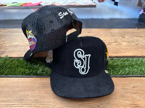 OG SJ Hat: Cultural Roots Daniel Luu - Black/Mesh