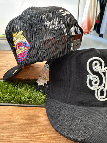 OG SJ Hat: Cultural Roots Daniel Luu - Black/Mesh