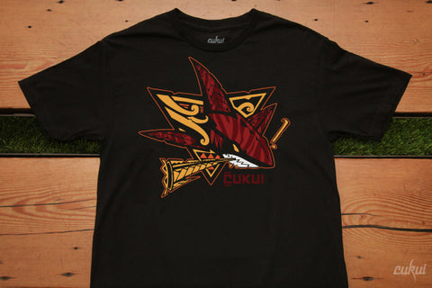 Native Shark Red/Black - Tee