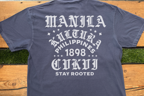 Kultura Garment Washed Tee - Navy (Ships 10/2 Friday)