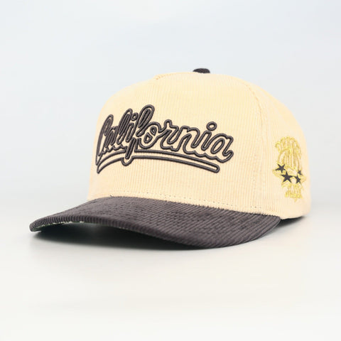 OG CA: Dreams on the West Snapback (Cream/Charcoal)