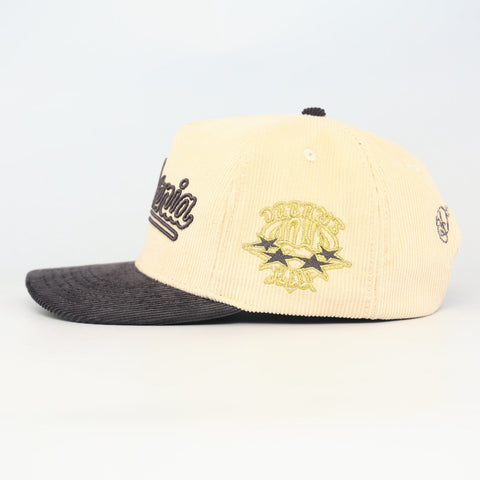 OG CA: Dreams on the West Snapback (Cream/Charcoal)