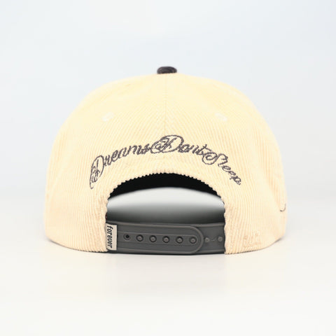 OG CA: Dreams on the West Snapback (Cream/Charcoal)