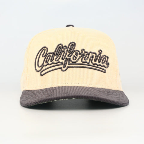 OG CA: Dreams on the West Snapback (Cream/Charcoal)