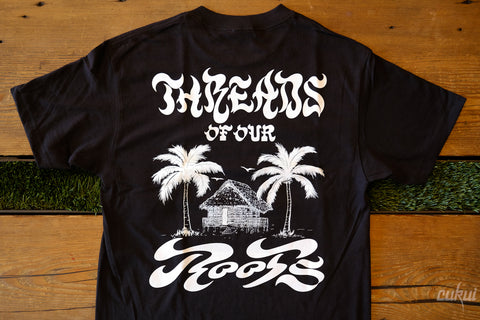 Threads of our Roots Tee - Black
