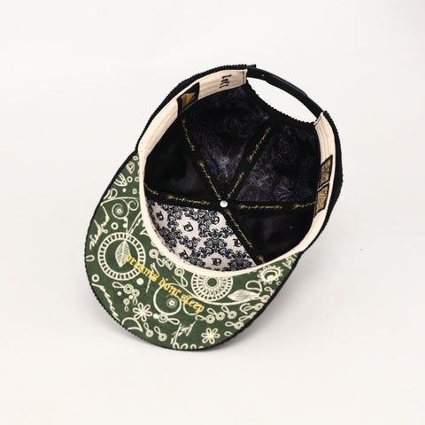 OG BA: From the Bay to the World Snapback (Black Corduroy)
