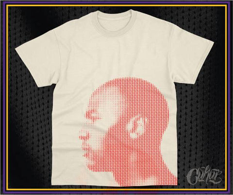 Oversized Halftone 23 Tee - Sand