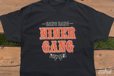 Bang Bang Niner Gang Tee - Black