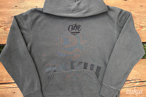 Heavyweight Cukui Pullover Hoodie - Garment Dyed Black