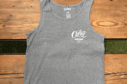 Shop Tanktop - Grey/White