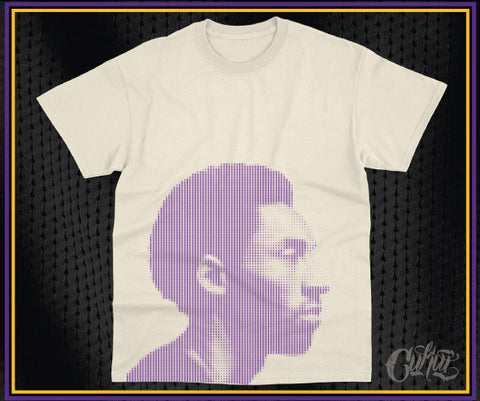 Oversized Halftone Kobe 8 Tee - Sand