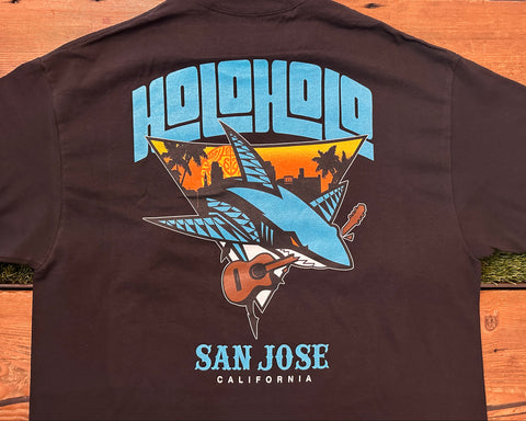 Cukui Holo Shark Tee - Black