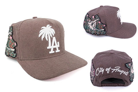 City of Angels Snapback Hat - Mocha