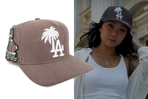 City of Angels Snapback Hat - Mocha