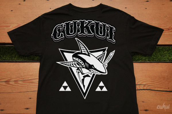 Native Shark Oversized 26 Tee - Black (Ships 9/18/26)
