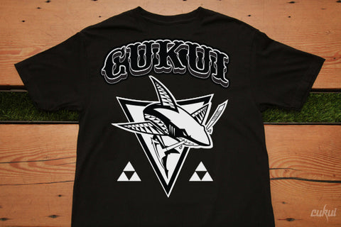 Native Shark Oversized 26 Tee - Black (Ships 9/18/26)