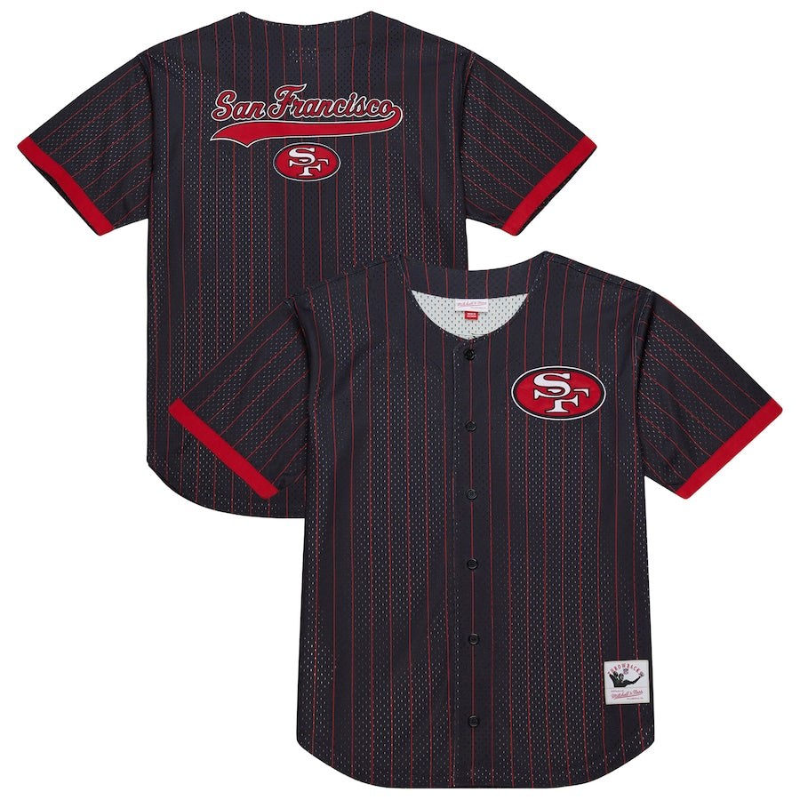 【Mitchell &amp; Ness】 49ers ゲームシャツ S-2092 Mitchell & Ness】 49ers ゲームシャツ S-2092の通販 by Choice