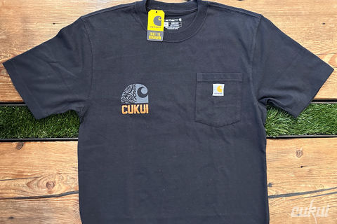 Tiki C Workwear Pocket Short Sleeve Tee - Blk