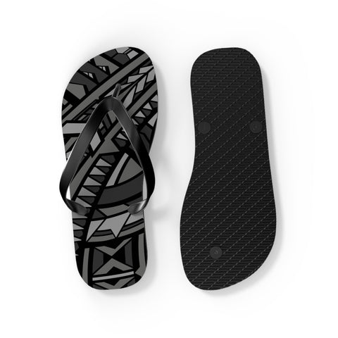 Cukui Navajo Flip Flops - Grey/Black