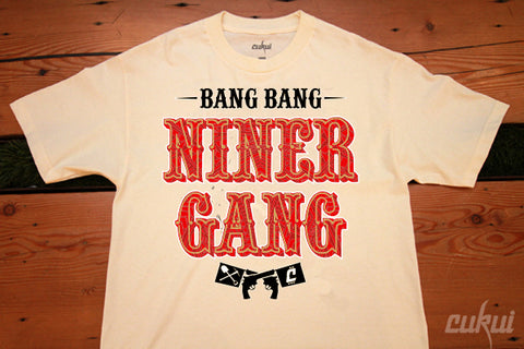 Bang Bang Niner Gang 2023 Tee - Crème